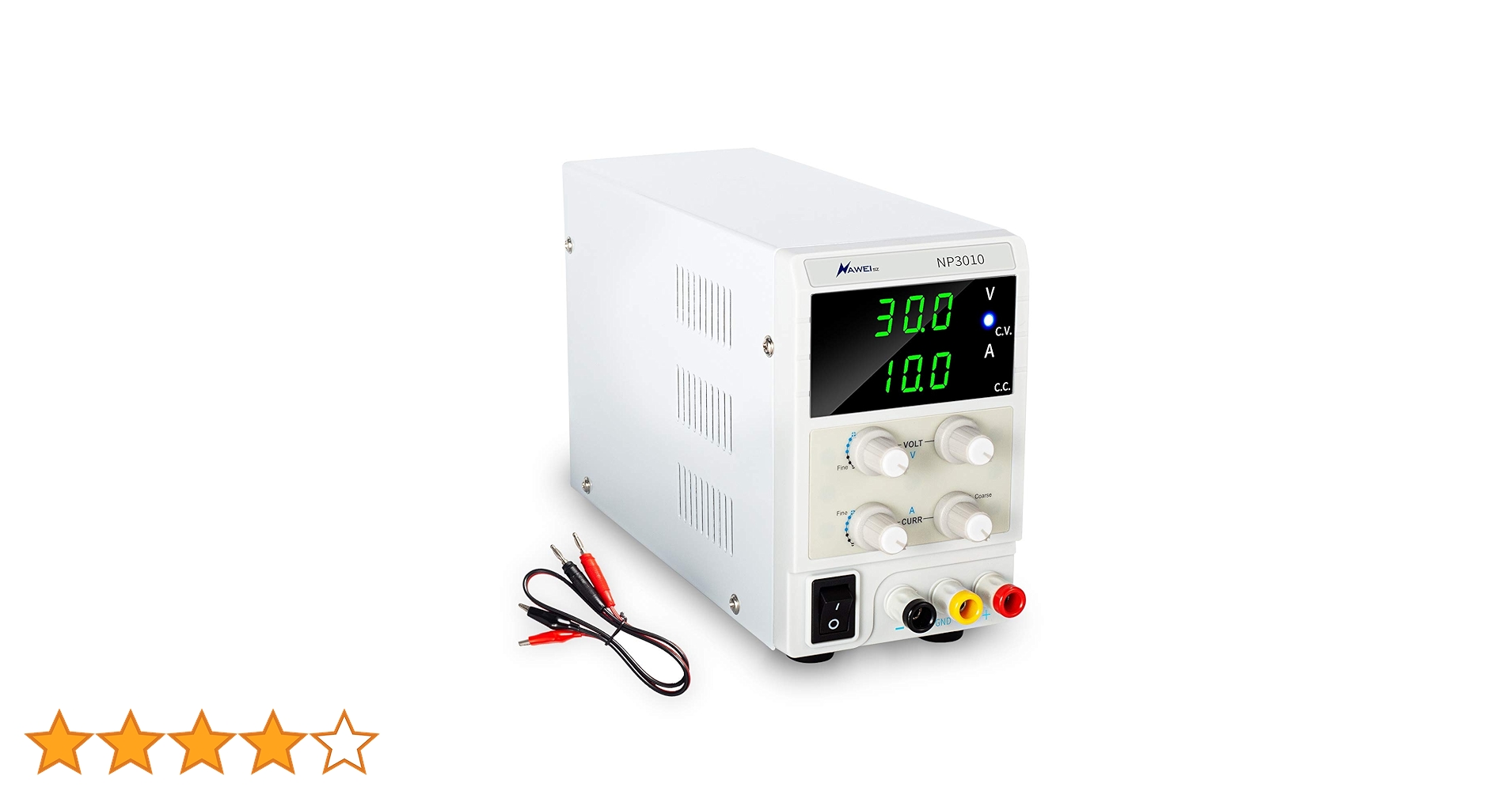 直流安定化電源 30V 10A 微調整対応「POWER-K3010DN.A」 直流安定化電源 30V 10A 直流電源 10mV 1mA 微調整対応モデル